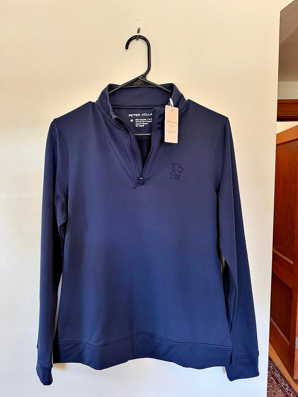NEW WITH TAGS - Peter Millar Womenswear Navy Blue Top. Original retail price $13